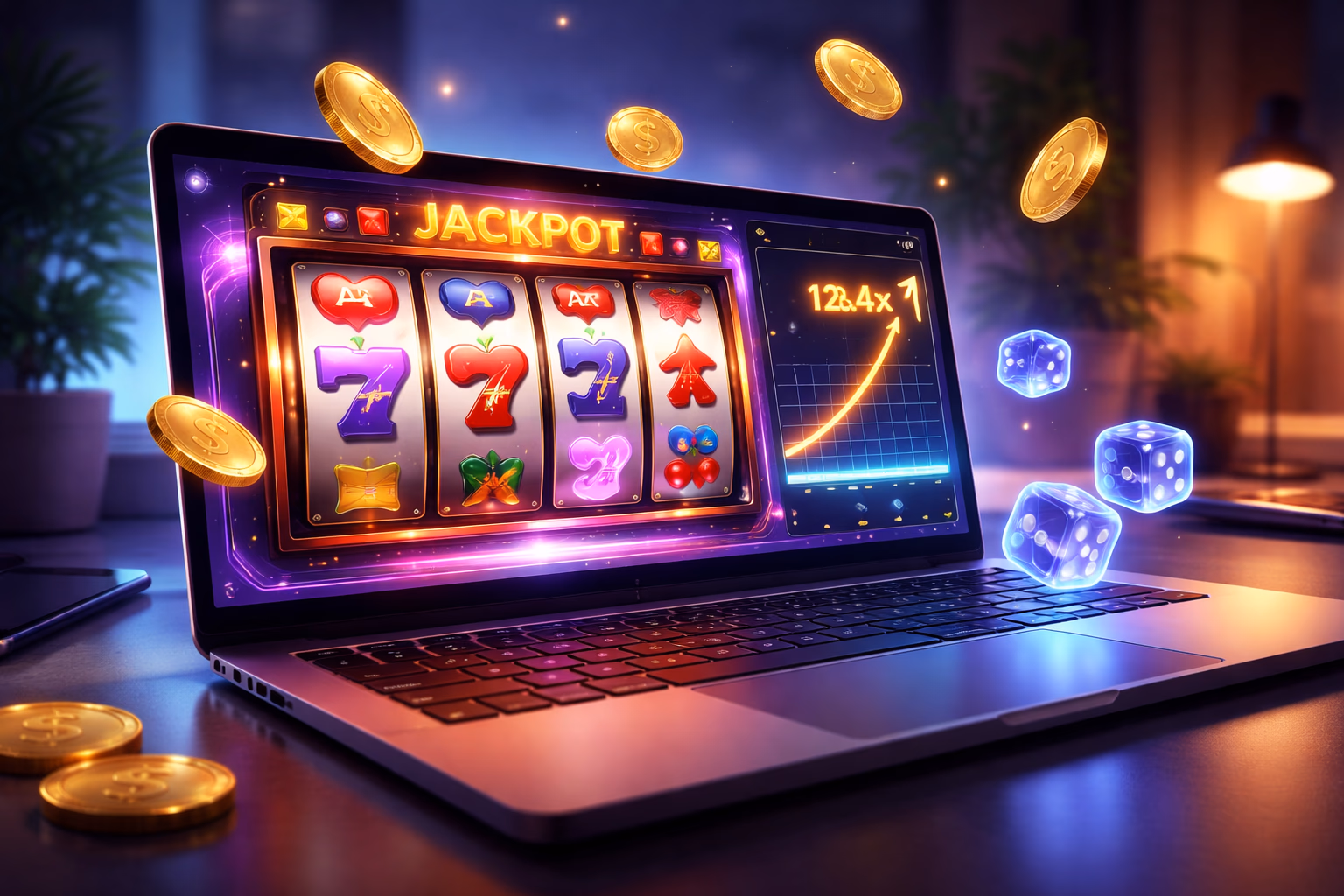 1XOK crash and slot game categories showing the balanced game library for Bangladesh